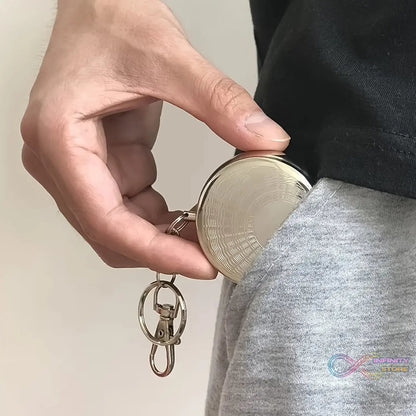 Mini Pocket SS Ashtray with keyring (1pc) - infinityexculsivestore.com