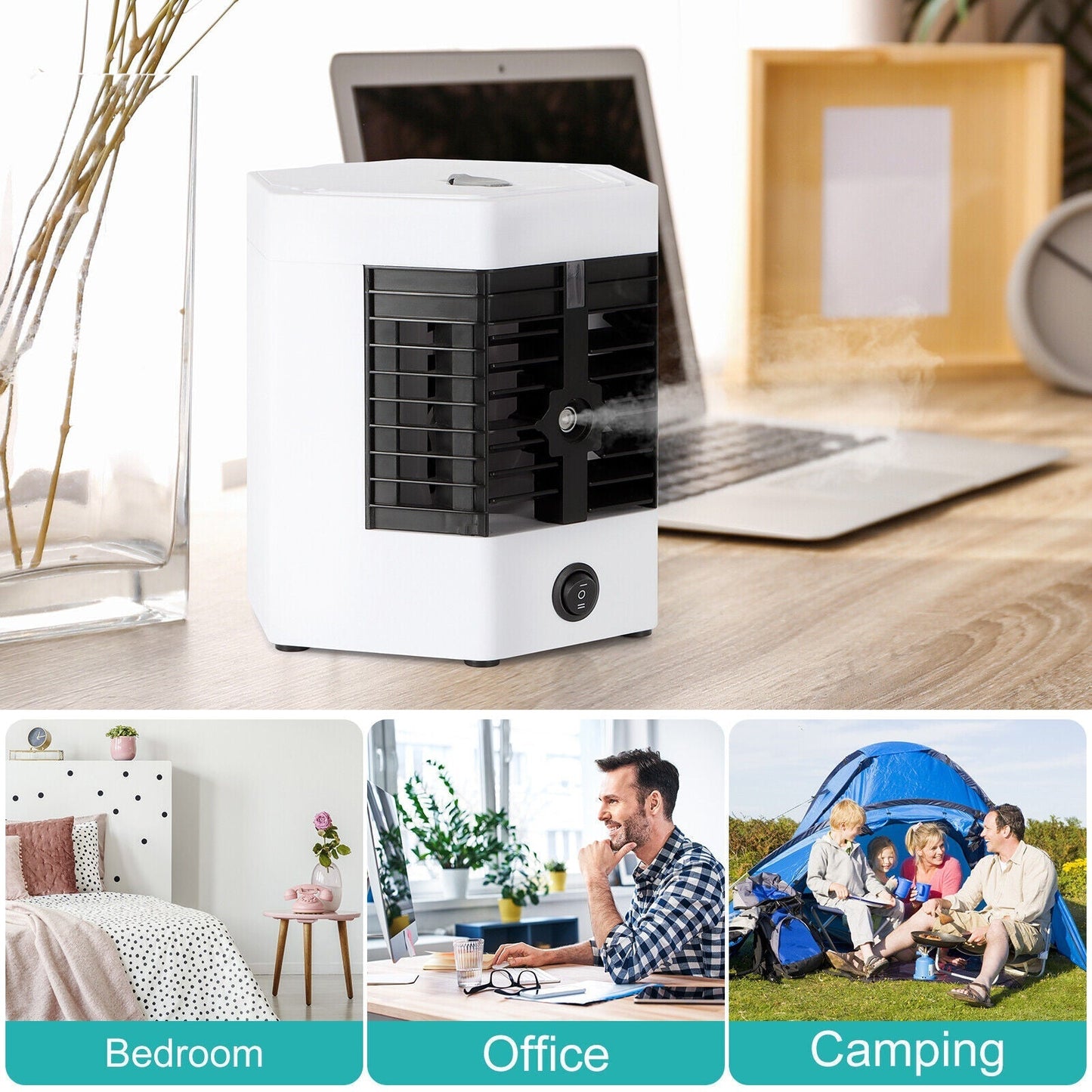 Mini Portable Arctic Air Cooler & Humidifier - infinityexculsivestore.com