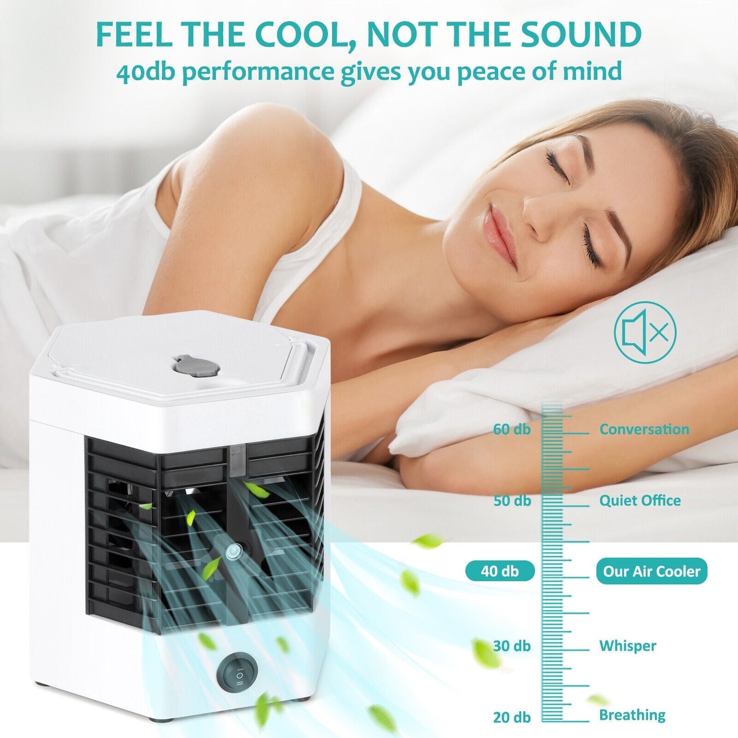 Mini Portable Arctic Air Cooler & Humidifier - infinityexculsivestore.com