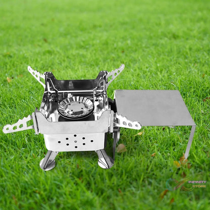 Mini Portable Square Camping Stove (1 Pc) - infinityexculsivestore.com