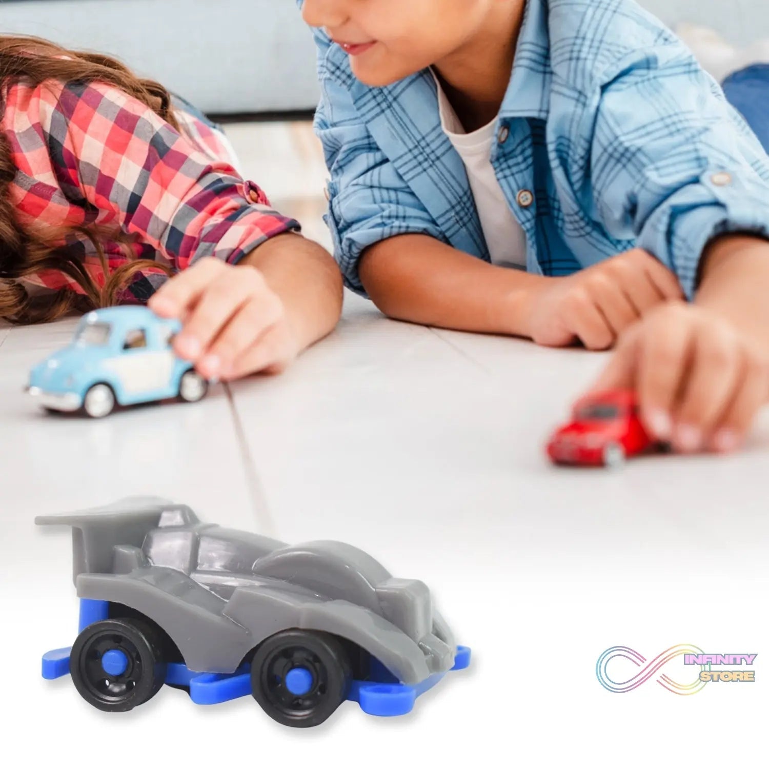 Mini Pull Back Car & Aeroplane Plastic Pull Back Car Cartoon Toys (12 Pcs Set) - infinityexculsivestore.com