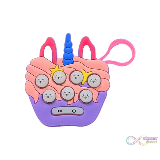 Mini Push Bubbles Game with Keychain & Music Game (1 Pc) - infinityexculsivestore.com