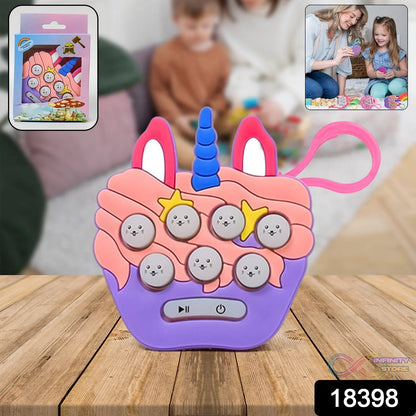 Mini Push Bubbles Game with Keychain & Music Game (1 Pc) - infinityexculsivestore.com