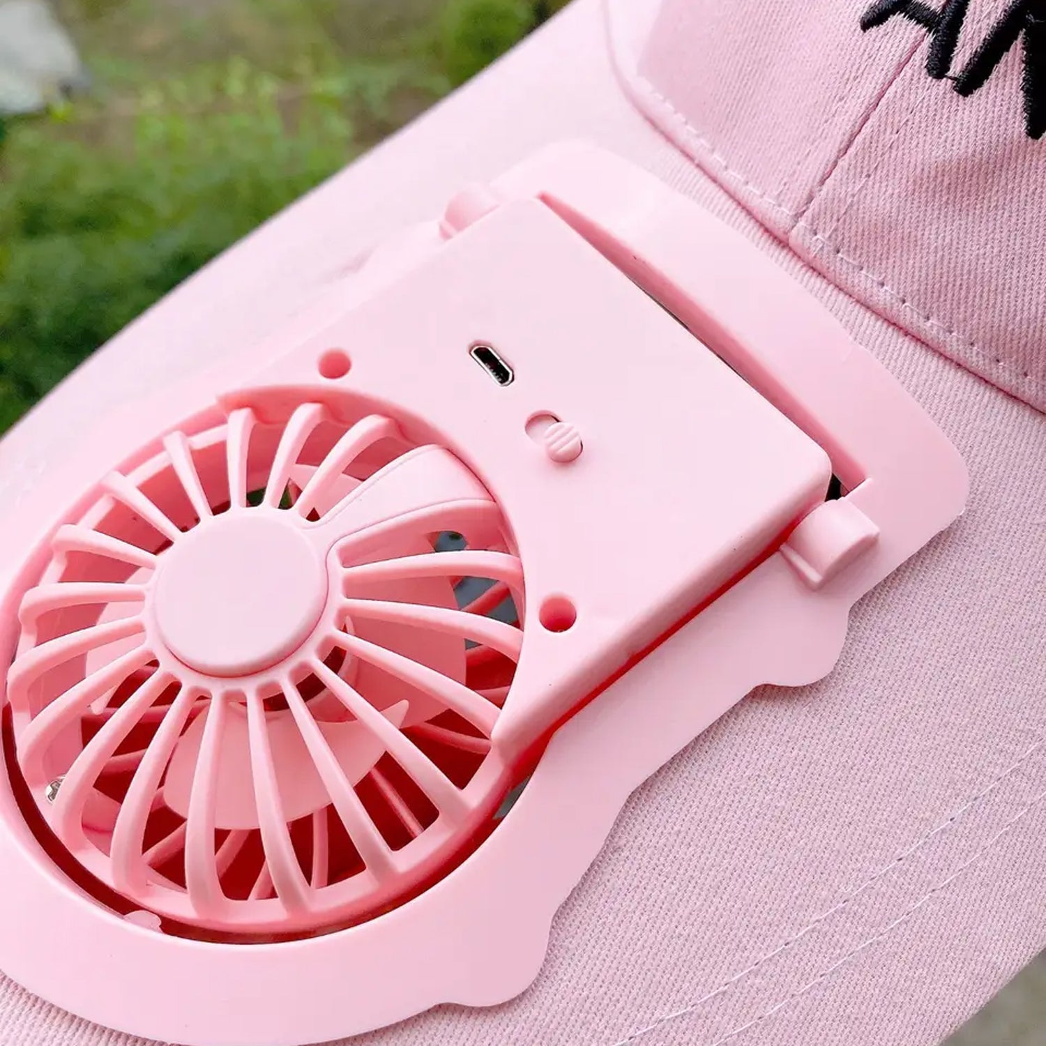 Mini Rechargeable Fan Portable Powered Hat Cap Fan - infinityexculsivestore.com