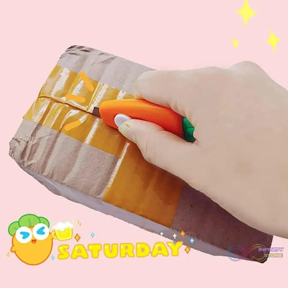 Mini Retractable Utility Knife Cute Style Box Cutter Back to School Supplies Portable Utility Pocket Knife (2 Pc) - infinityexculsivestore.com