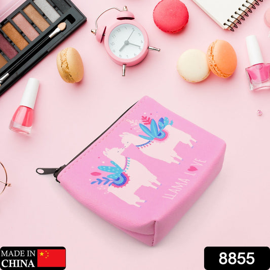 Mini Reusable Multipurpose Washable Pouch Case Travel, Boys & Girls Pouch with Zip, Cosmetic Makeup Pouch, Mini Backpack, for Travel (10x9CM) - infinityexculsivestore.com