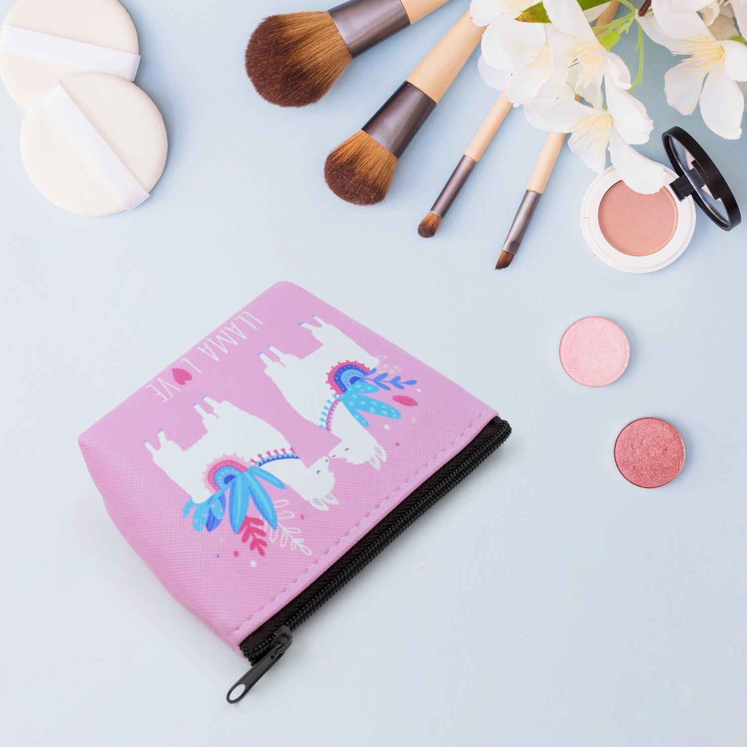 Mini Reusable Multipurpose Washable Pouch Case Travel, Boys & Girls Pouch with Zip, Cosmetic Makeup Pouch, Mini Backpack, for Travel (10x9CM) - infinityexculsivestore.com