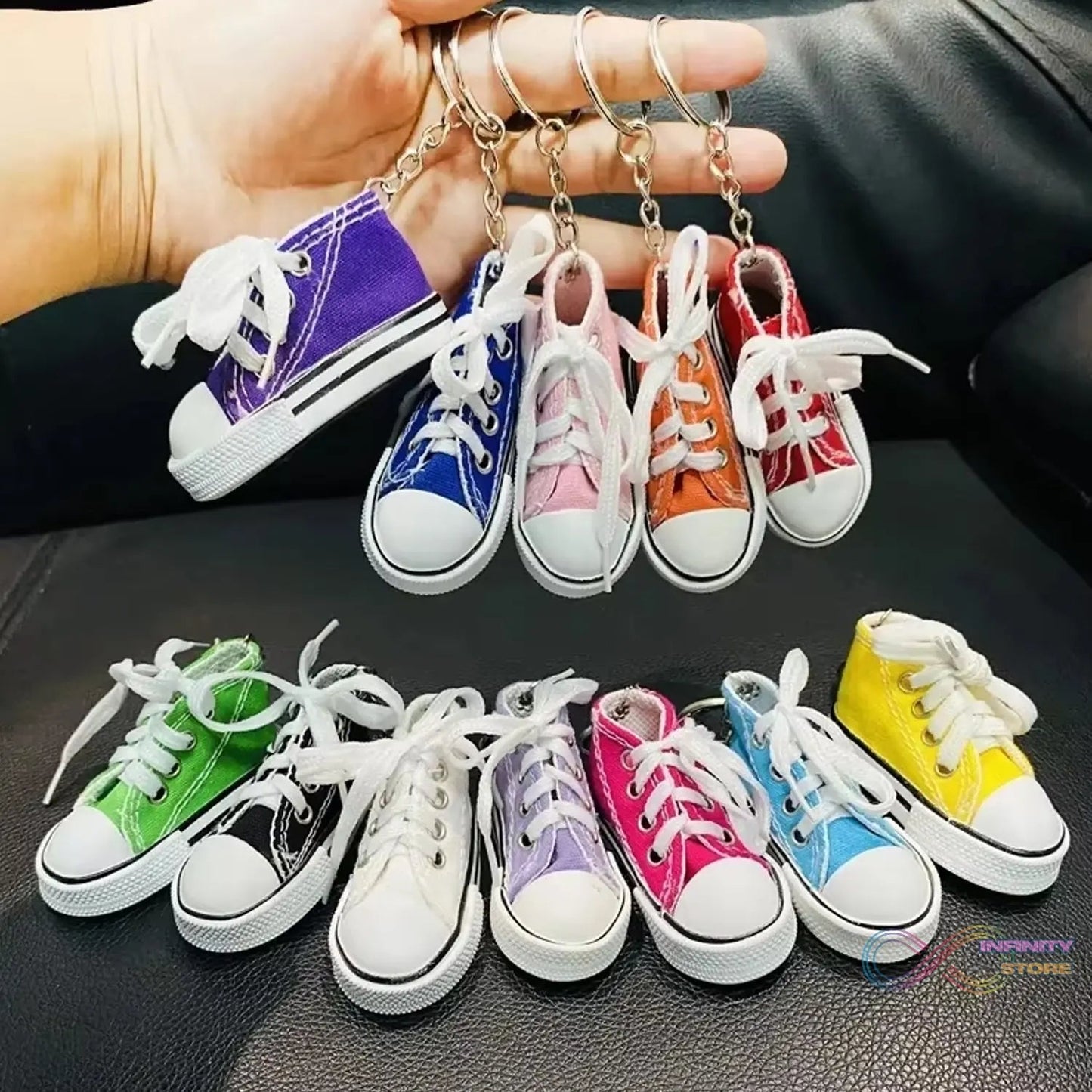 Mini Shoes Keychain, Stylish, Accessories for Perfect Gift, Backpacks (1 Pc) - infinityexculsivestore.com