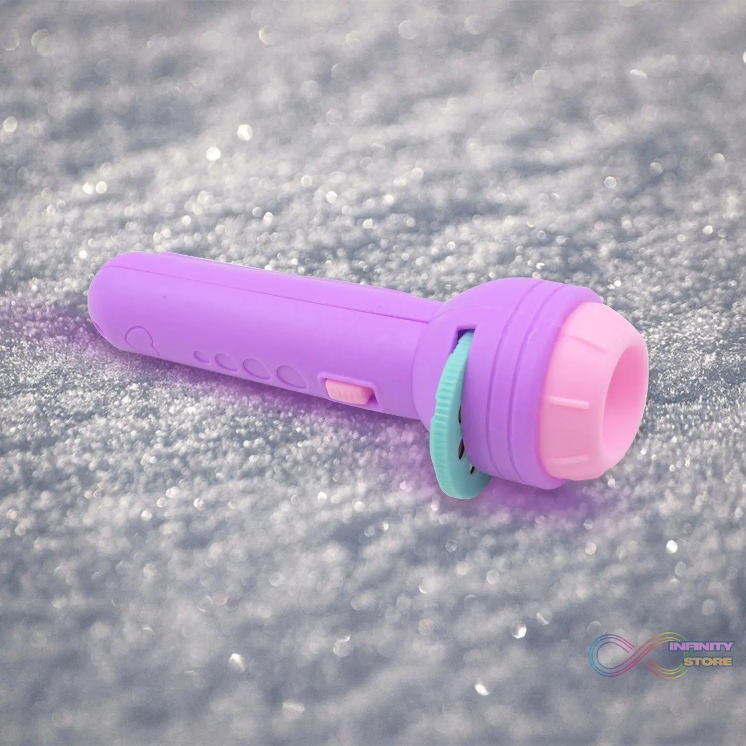 Mini Slide Projector for Kids (3 Slides): Projector Torch, Animated Patterns - infinityexculsivestore.com