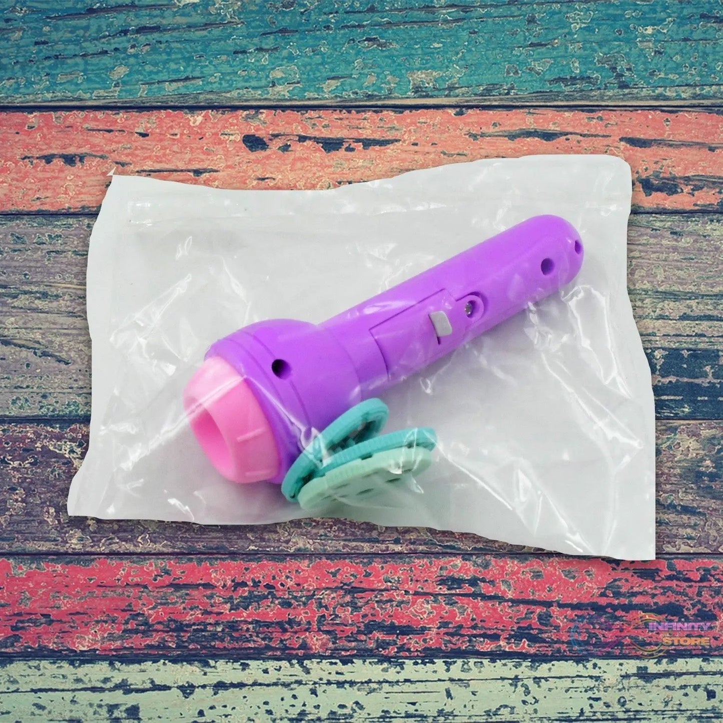 Mini Slide Projector for Kids (3 Slides): Projector Torch, Animated Patterns - infinityexculsivestore.com