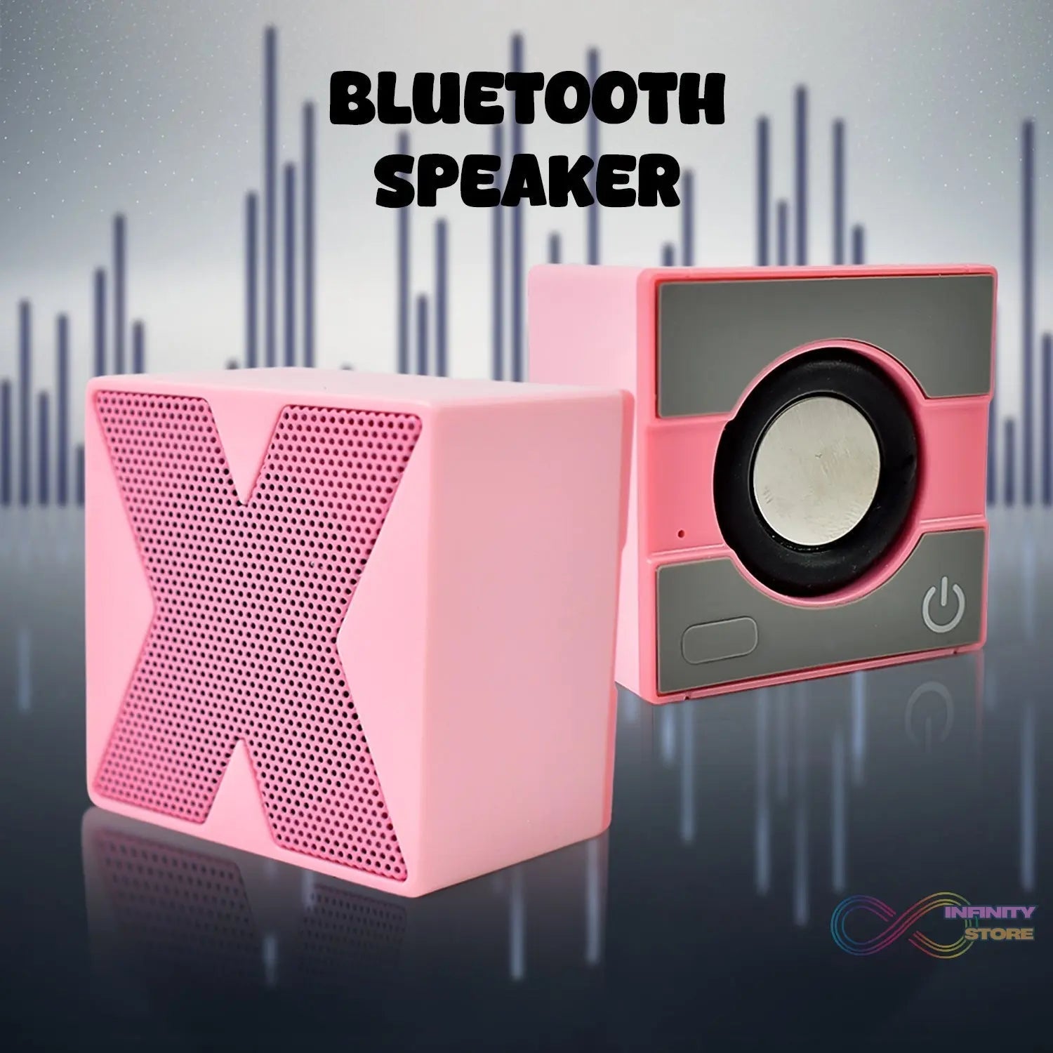Mini Speaker Portable Wireless Speaker with Immersive Sound (1 Pc / Mix Color) - infinityexculsivestore.com