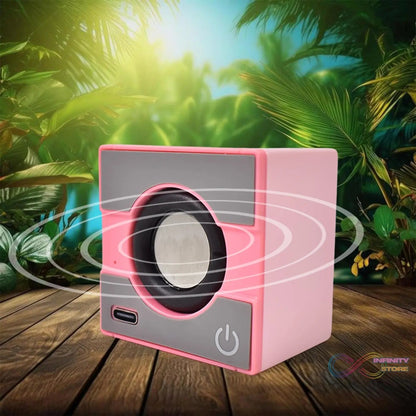 Mini Speaker Portable Wireless Speaker with Immersive Sound (1 Pc / Mix Color) - infinityexculsivestore.com