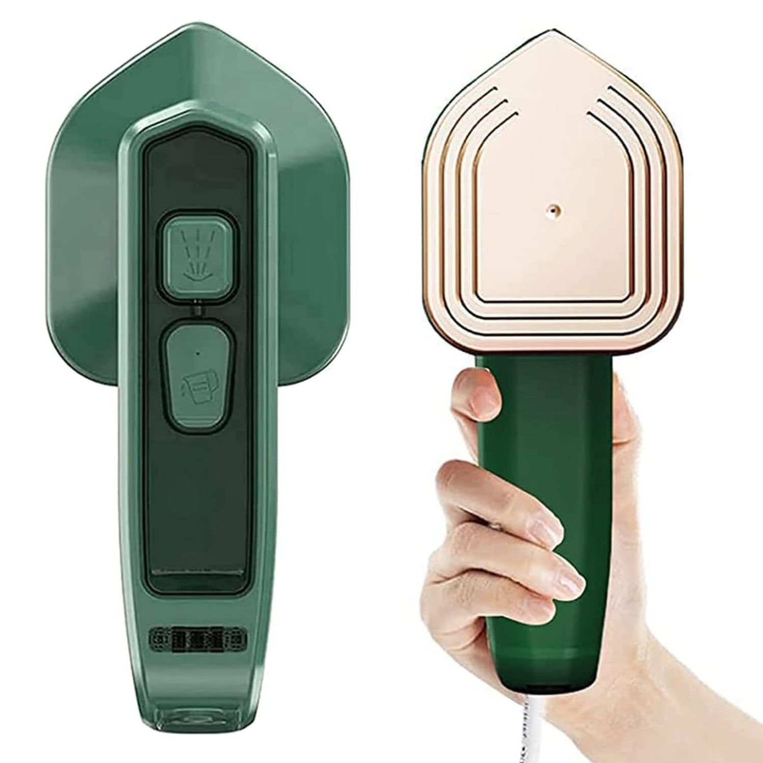 Mini Steamer & Iron: 2 - in - 1 Portable Travel Friendly - infinityexculsivestore.com
