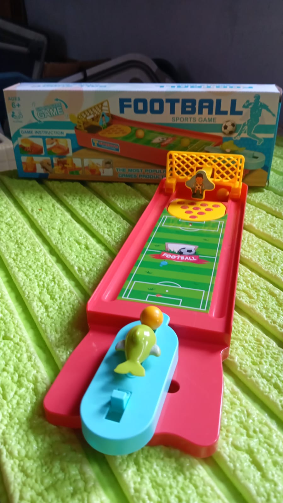 Mini Table Top Finger Football Game for Kids - Desktop Game for Kids & Adults, Fun Indoor Finger Bowling Game for Boys & Girls, Family Board Game - infinityexculsivestore.com