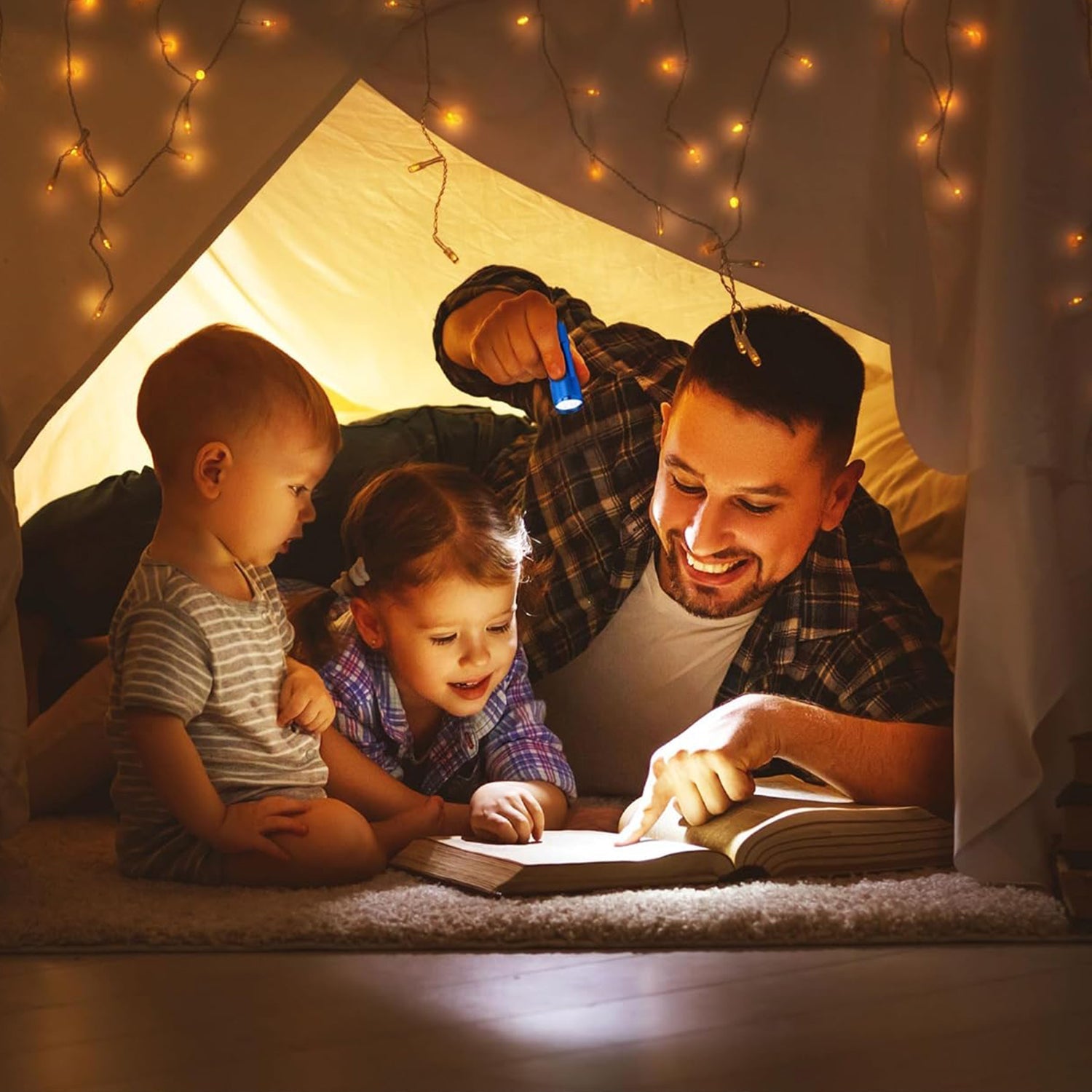 Portable Mini Torch, Super - Bright Mini 14 LED Bulb Pocket Torches - Torch Flashlight for Camping, Hiking, DIY, Travelling, Outdoors and More 3 Battery operated (Battery not included / 1 pc) - infinityexculsivestore.com