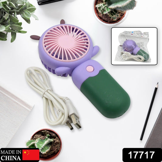 Mini USB Handheld Fan, Portable and lightweight Mini Fan for Home, Office, Travel and Outdoor Use (1 Pc) - infinityexculsivestore.com