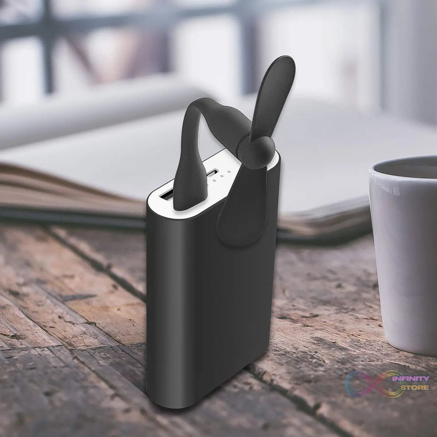 Mini USB Port Fan | Portable Mini USB Fan (1 Pc) - infinityexculsivestore.com