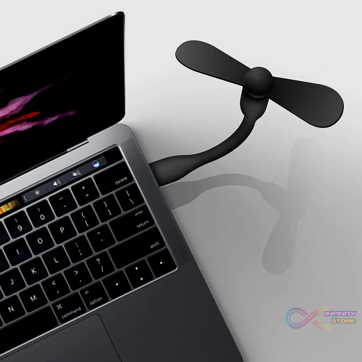 Mini USB Port Fan | Portable Mini USB Fan (1 Pc) - infinityexculsivestore.com
