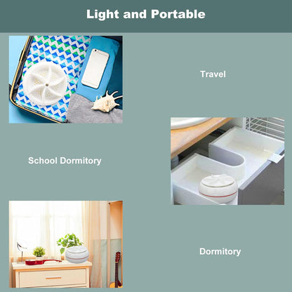 Mini Washing Machine Turbine Washing Machine Door Hinge Lightweight Turbo Washer with USB Cable For Home, Camping ,College ,Rooms Use - infinityexculsivestore.com