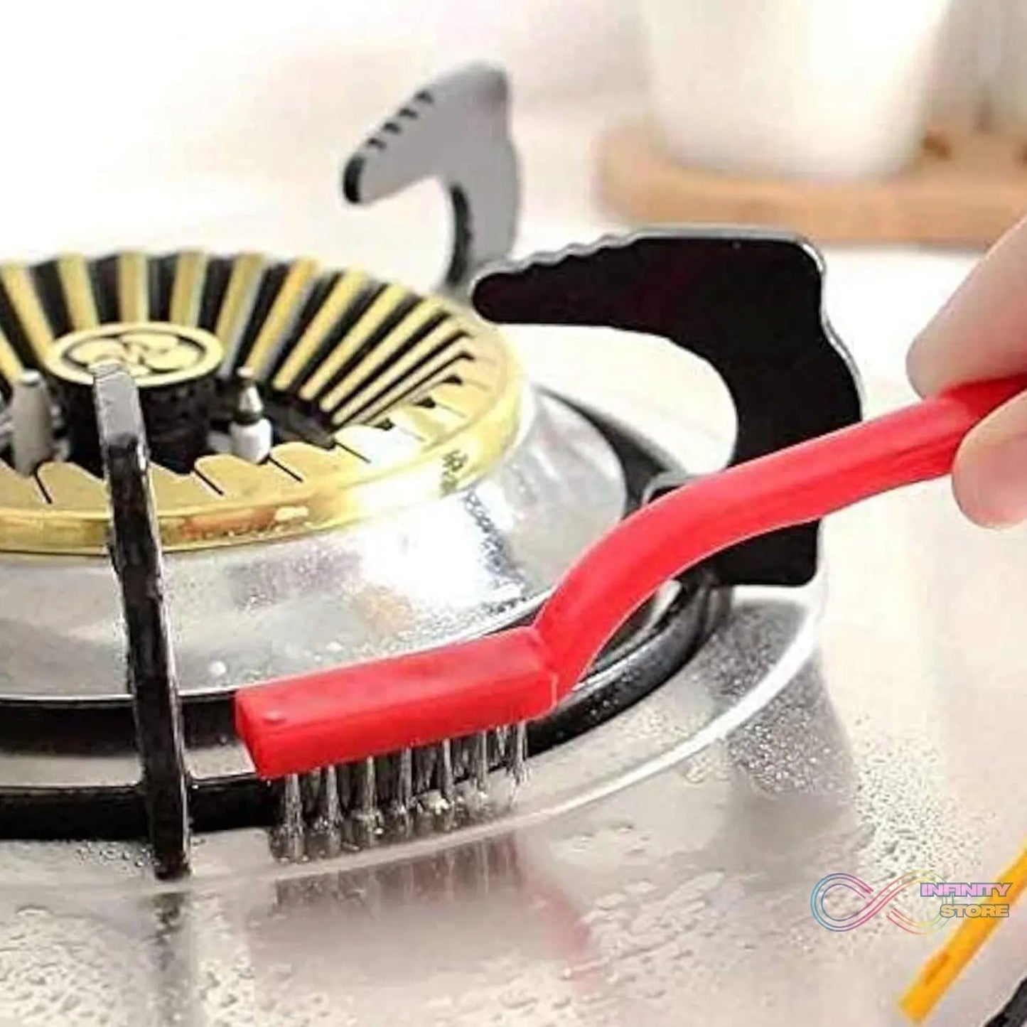 Mini Wire Brush Stainless Steel (1 Pc) - infinityexculsivestore.com