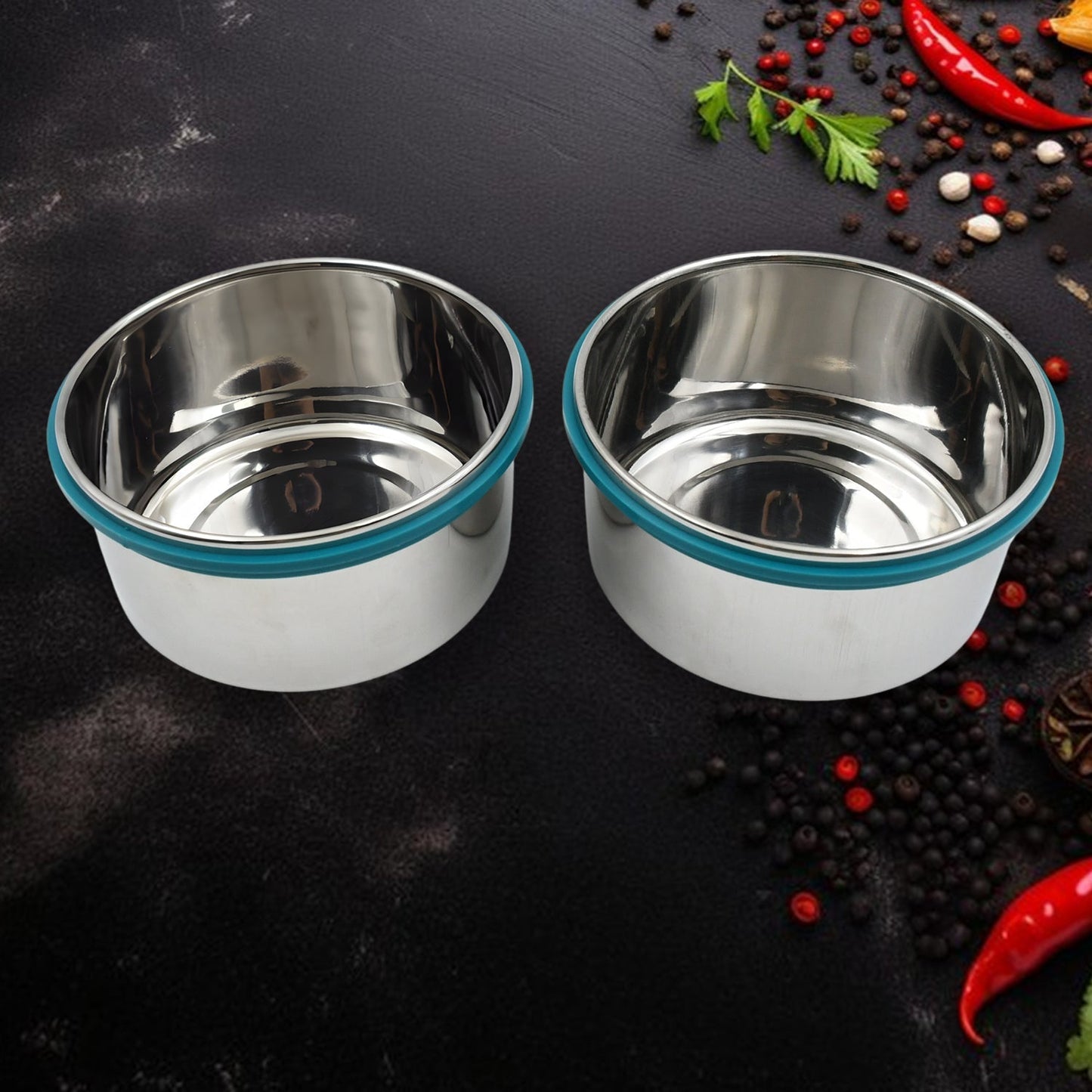 Miracle Carry Lunch Box Microwave Safe Lunch Box With Insulated Bag 2 Compartment Lunch Box (400 ML / 2 pc) - infinityexculsivestore.com