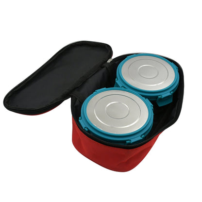 Miracle Carry Lunch Box Microwave Safe Lunch Box With Insulated Bag 2 Compartment Lunch Box (400 ML / 2 pc) - infinityexculsivestore.com