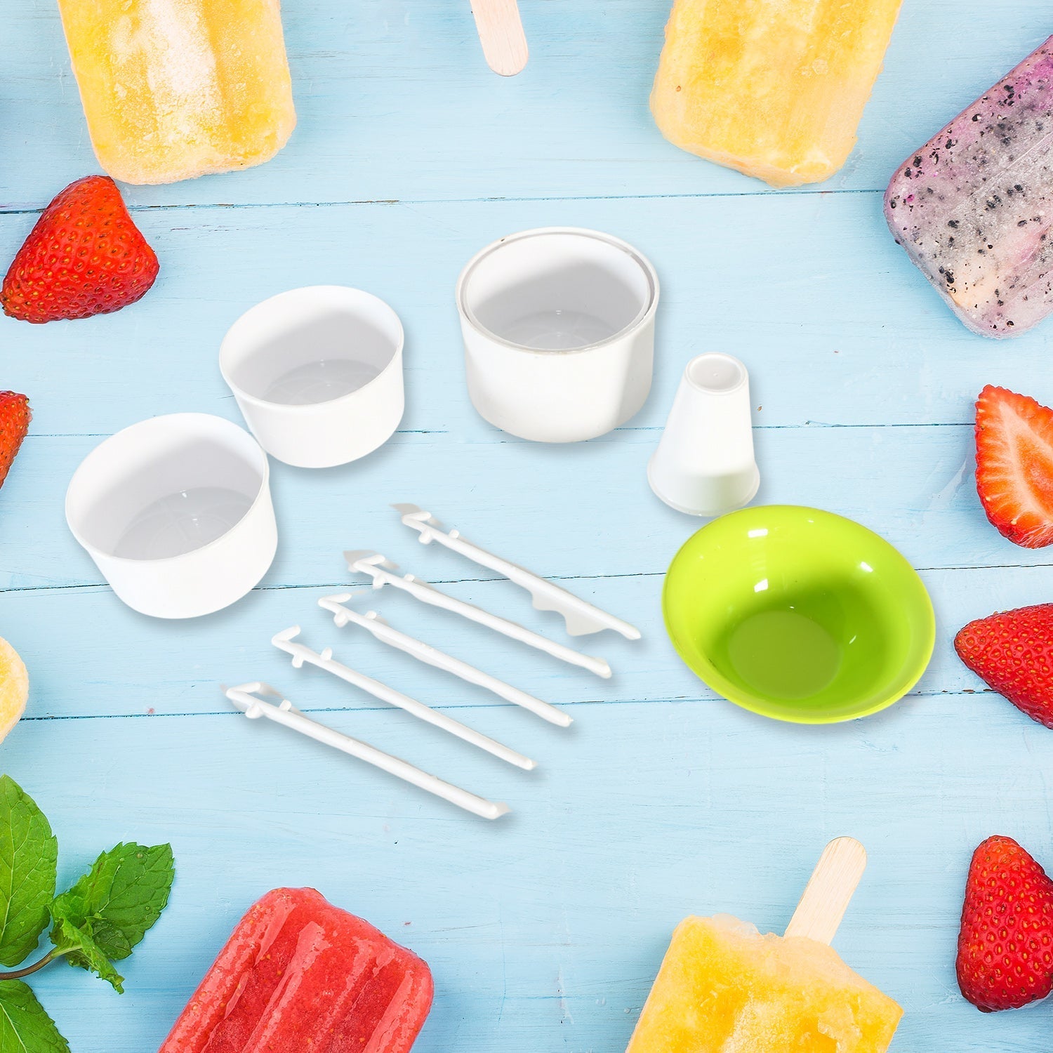 Miracle Small Plastic Ice Gola Maker Ice snowmaker Machine | Ice Crusher | Indoor Outdoor Manual With Steel Blade & Anti slip Grip (1 Pc) - infinityexculsivestore.com