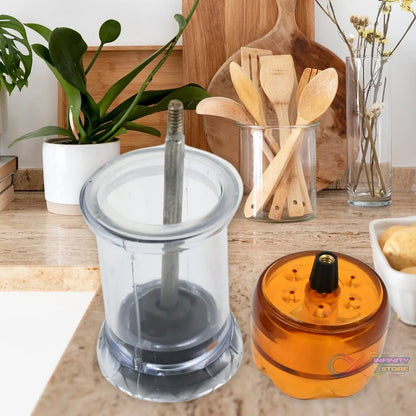 Miracle Transparent Plastic Salt and Pepper Grinder, Pepper Grinder Manual Pepper Grinding Tool, Pepper Crusher Grinder (1 Pc) - infinityexculsivestore.com