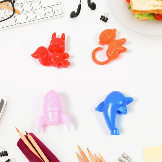 Mix Character, Monkey, Fish, Cat Pencil Top Promotional toys (1 Pc / Mix Colour & Design) - infinityexculsivestore.com