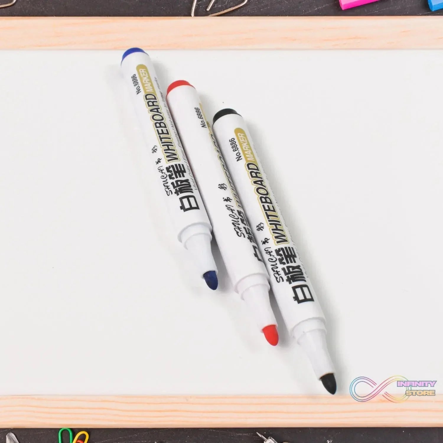 Mix Color Marker Pen used in all kinds of school, college (3 Pcs Set) - infinityexculsivestore.com