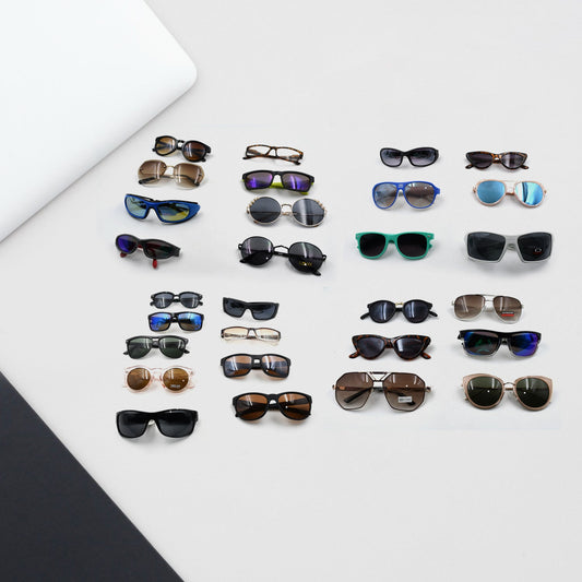 Mix Design & Color Sunglasses for Men & Women UV Protection for Outdoor Fishing Driving or Multi - Purpose Sunglasses (1pc) - infinityexculsivestore.com