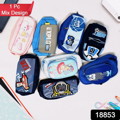 Mix Designs Pouch – Stylish, Functional Storage Bag (1pc) - infinityexculsivestore.com