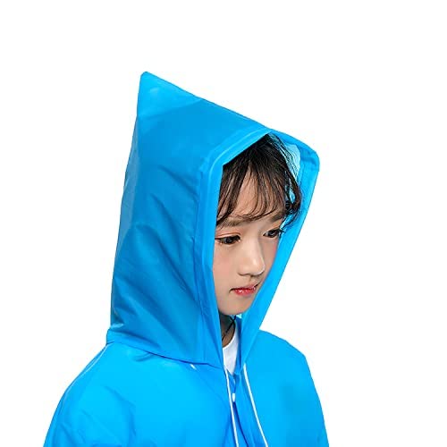 Mix Size Portable Student Rain Coat, Kid's Girl's & Boy's Outdoor Traveling Eva Material Raincoat/Rain wear/Rain Suit for Outdoor Accessory (1pc) - infinityexculsivestore.com