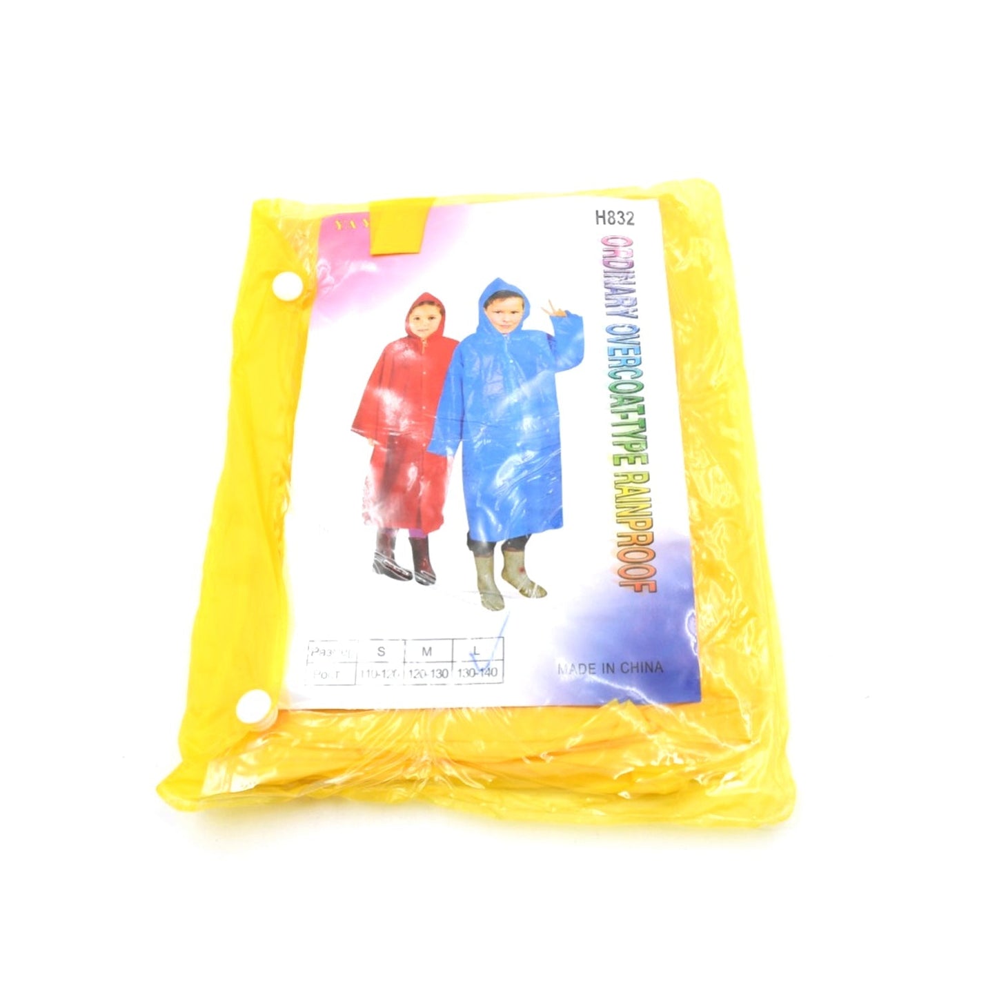 Mix Size Portable Student Rain Coat, Kid's Girl's & Boy's Outdoor Traveling Eva Material Raincoat/Rain wear/Rain Suit for Outdoor Accessory (1pc) - infinityexculsivestore.com