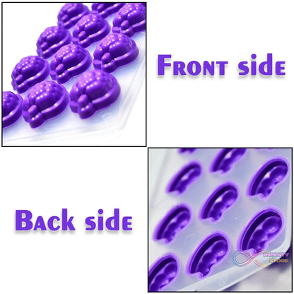 Ice trays with easy-release silicone design, includes lid