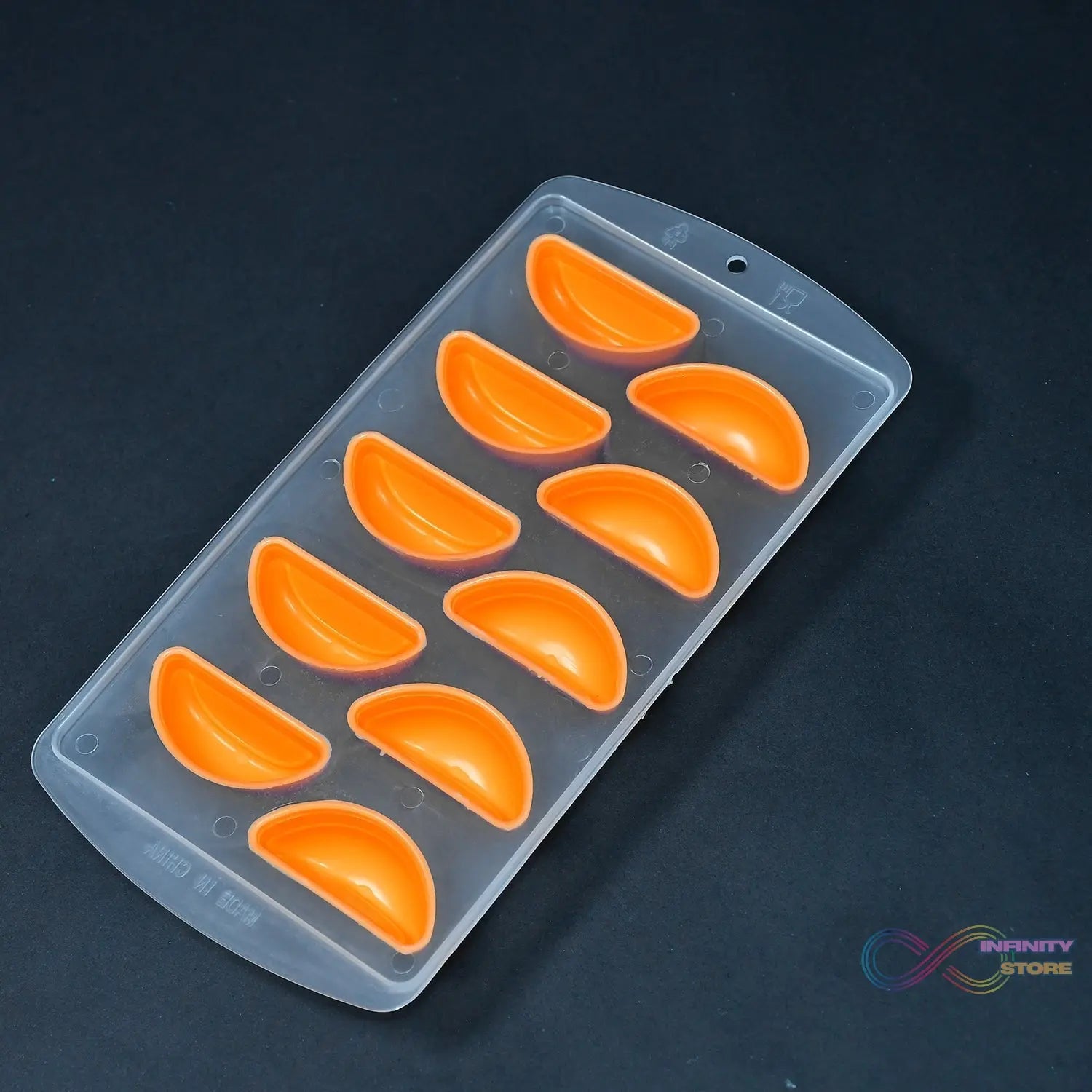 Silicone ice trays with lid, flexible for easy ice release