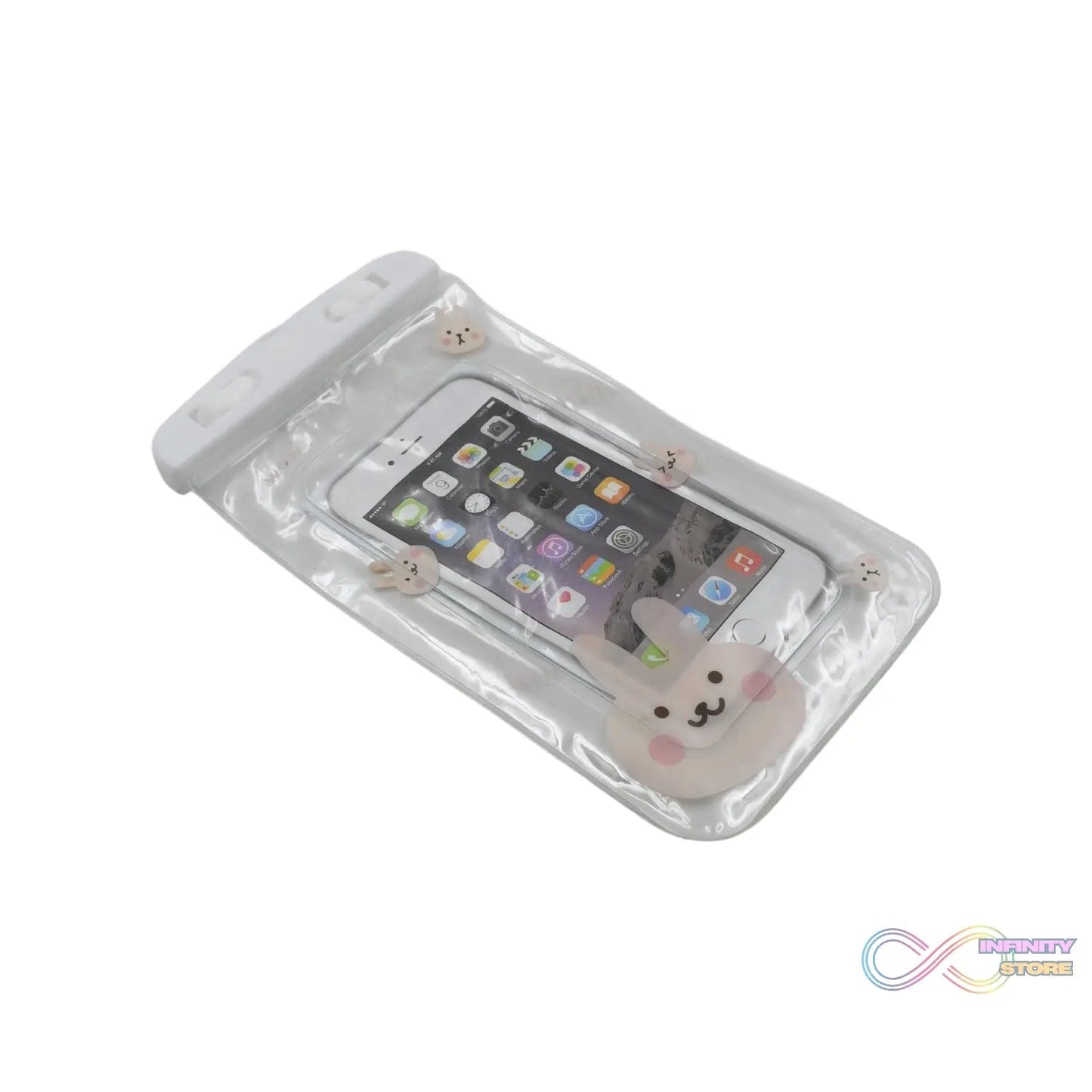 Mobile Cover Pouch Transparent Waterproof Sealed Plastic Smartphone Protective Pouch Cover/Bag for All Mobile Phones - infinityexculsivestore.com