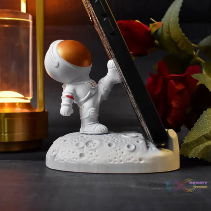 Mobile Holder Astronaut Phone Stand Planet Creative Fun 3D Design (1 Pc / Mix Design) - infinityexculsivestore.com