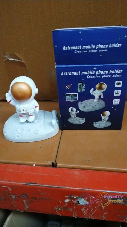 Mobile Holder Astronaut Phone Stand Planet Creative Fun 3D Design (1 Pc / Mix Design) - infinityexculsivestore.com