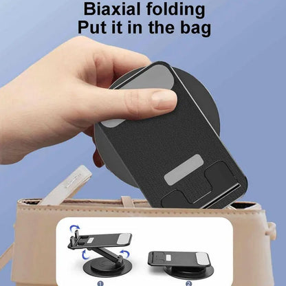 Mobile Holder Rotating Foldable Stand Height Angle Adjustable Phone Holder Stand Portable Mobile Stand for Desk with All Mobile Phones (1 Pc) - infinityexculsivestore.com