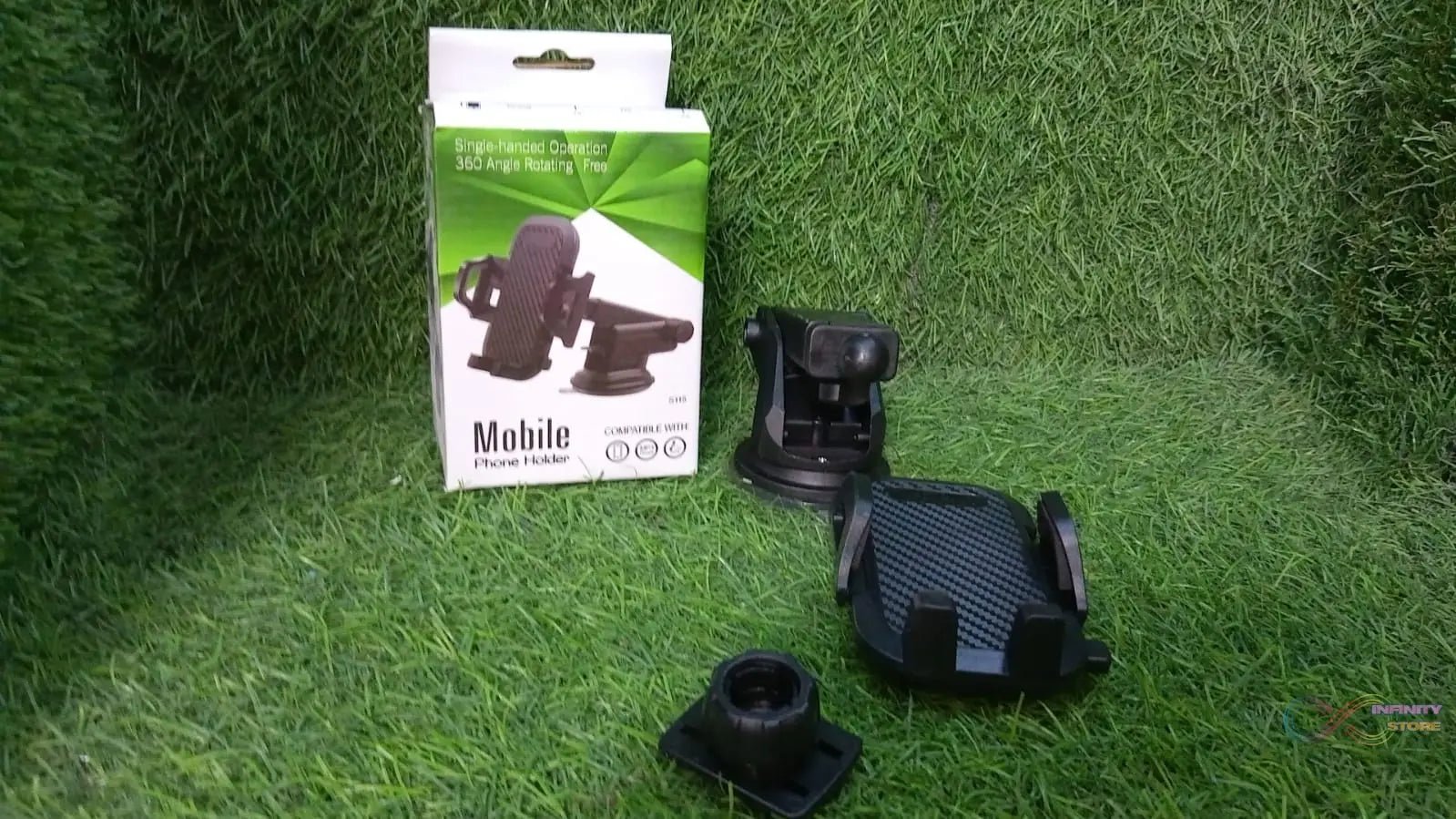 Mobile Phone Holder for Car Mobile Phone Holder Dashboard Windscreen 3 in 1 Smartphone Holder Car - infinityexculsivestore.com