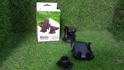 Mobile Phone Holder for Car Mobile Phone Holder Dashboard Windscreen 3 in 1 Smartphone Holder Car - infinityexculsivestore.com