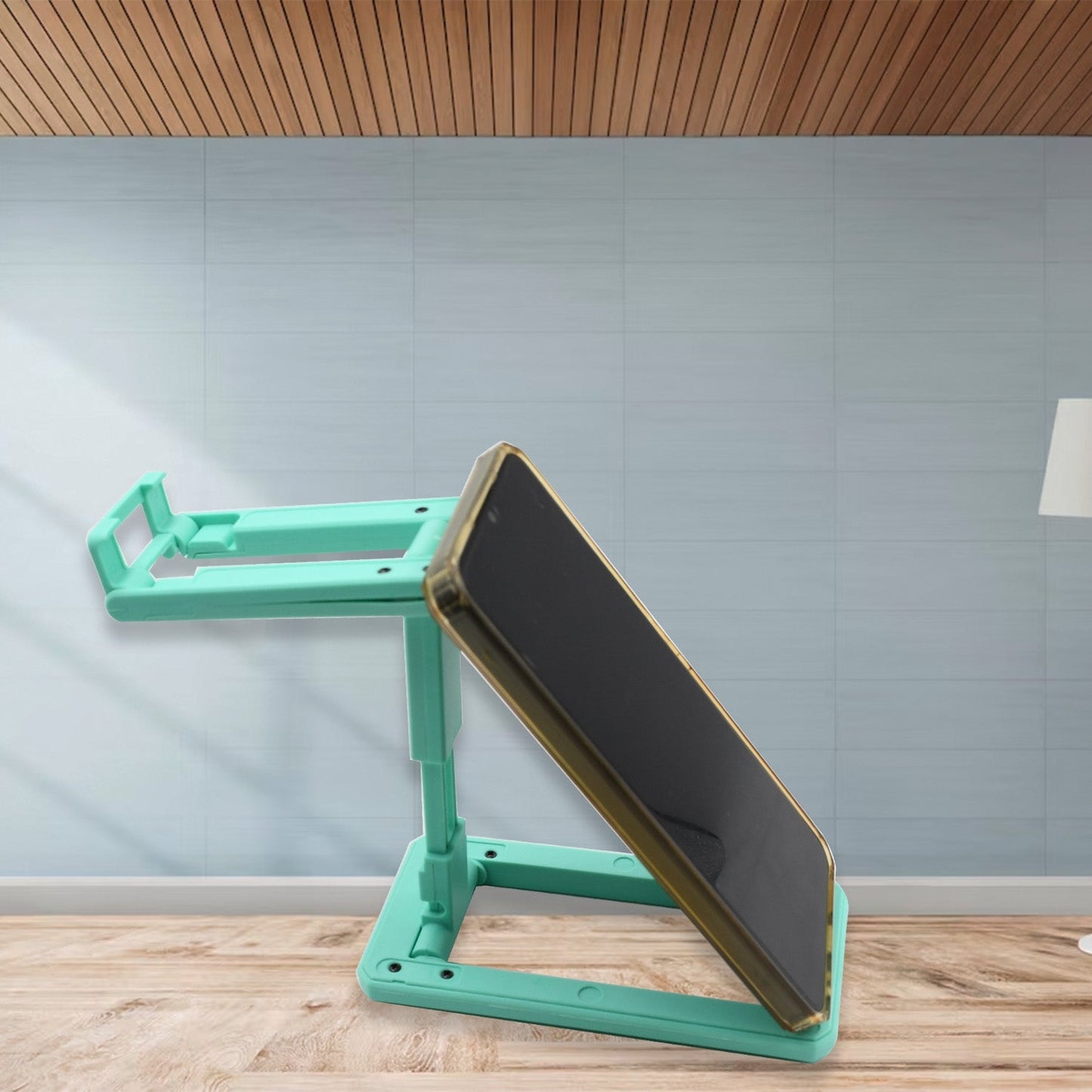 Mobile Phone Stand Mobile Phone Holder Table Adjustable Angle Height Foldable Non - Slip Sturdy Mobile Phone Holder Desktop Phone Holder for All Smartphones - infinityexculsivestore.com