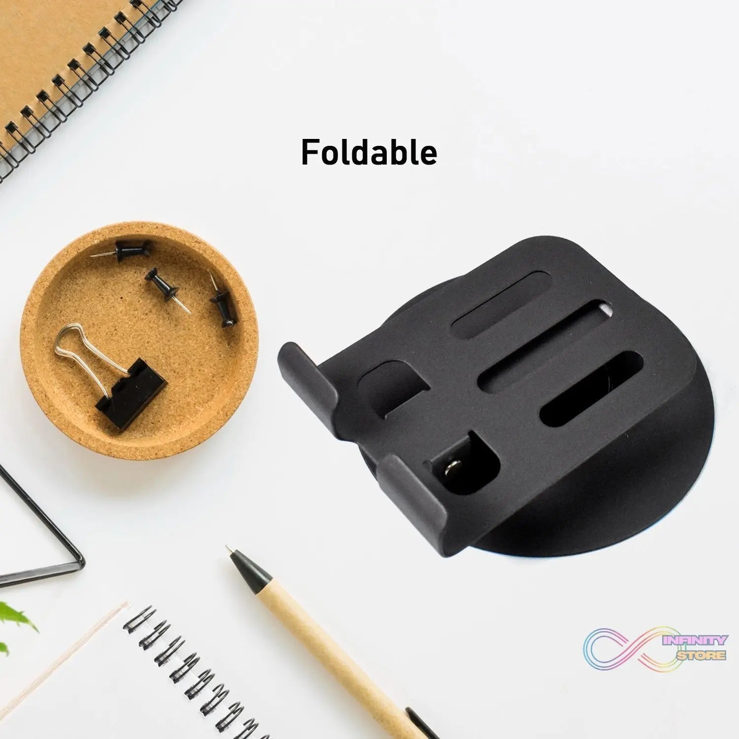 Mobile Stand Foldable & 360° Rotatable Mobile Stand (1 Pc) - infinityexculsivestore.com