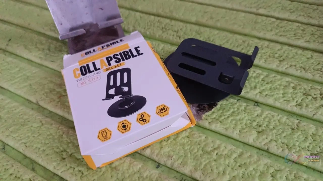 Mobile Stand Foldable & 360° Rotatable Mobile Stand (1 Pc) - infinityexculsivestore.com