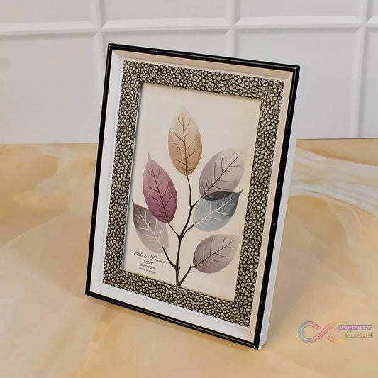 Modern Plastic Picture Frame Photo Holder (1 Pc / Mix Color & Design / 15×12 Cm) - infinityexculsivestore.com