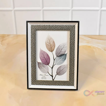 Modern Plastic Picture Frame Photo Holder (1 Pc / Mix Color & Design / 15×12 Cm) - infinityexculsivestore.com