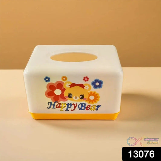 Modern Plastic Tissue Paper Holder & Napkin Dispenser For Office, Living Room, Bedroom, Night Stand & Desk - infinityexculsivestore.com