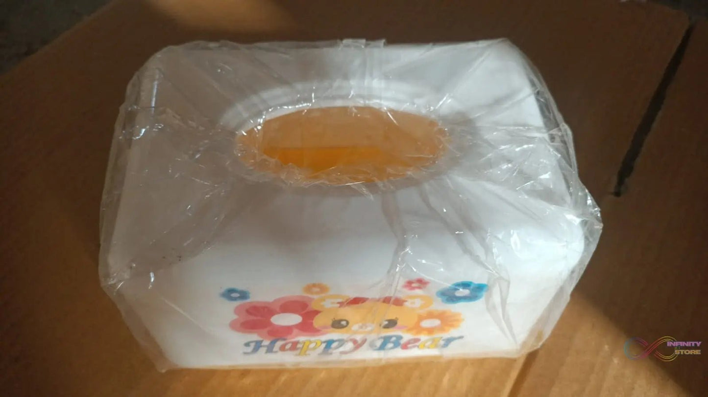 Modern Plastic Tissue Paper Holder & Napkin Dispenser For Office, Living Room, Bedroom, Night Stand & Desk - infinityexculsivestore.com