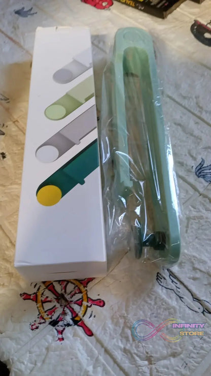 Modern Wall Rack: Round Hook Towel Holder (Durable Plastic, 1 Pc) - infinityexculsivestore.com